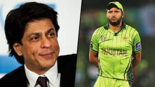 शाहिद अफरीदी ने ठुकराया शाहरुख खान की टीम से खेलने का ऑफर
